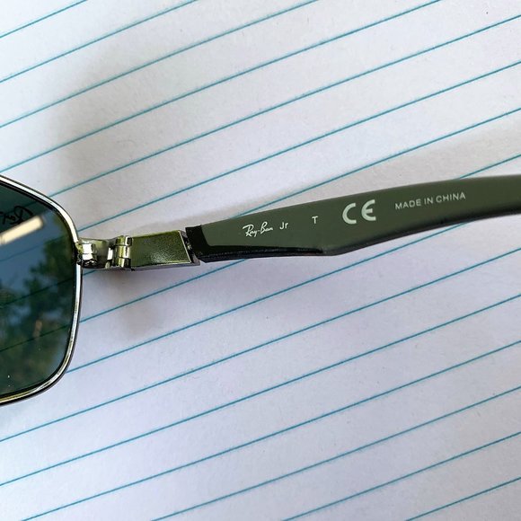 Ray-Ban Jr Sunglasses Silver (Md: RJ9536S) 8-12 Yr - Picture 7 of 7